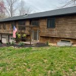 Cedar-Sided Home Staining
