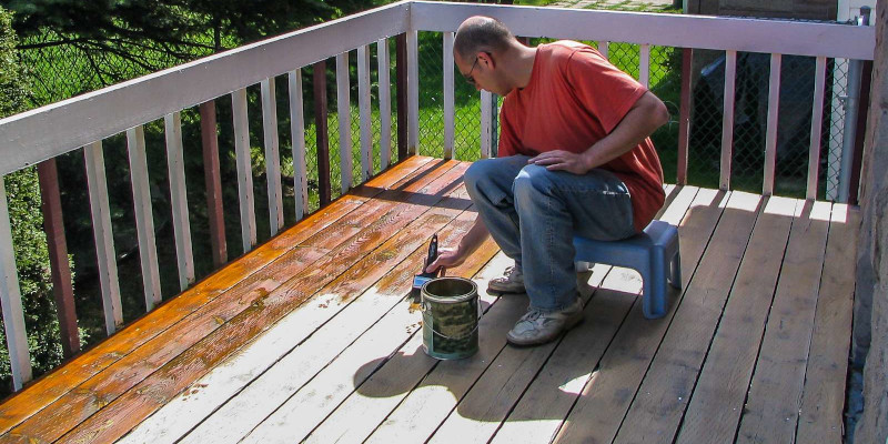 IPE Deck Staining in Loudoun County, Virginia